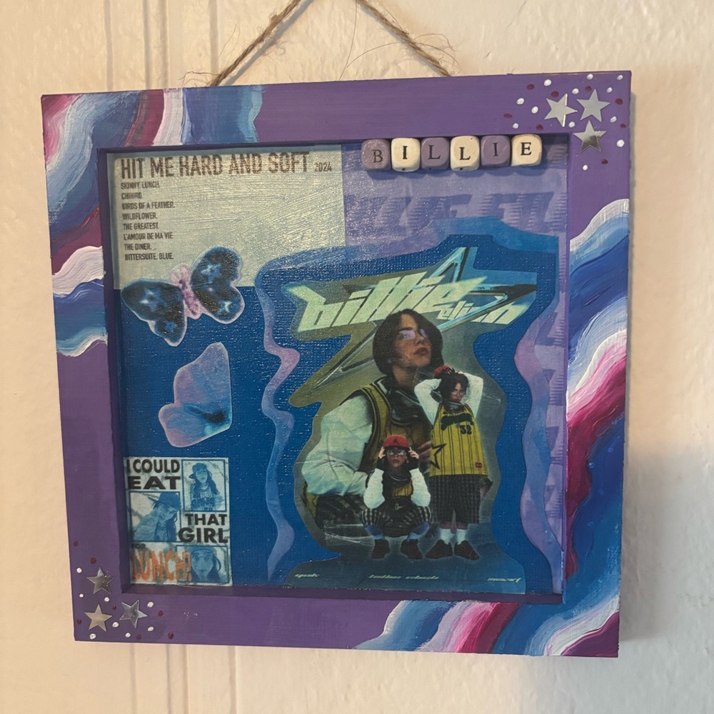 Billie Eilish Themed Art Frame